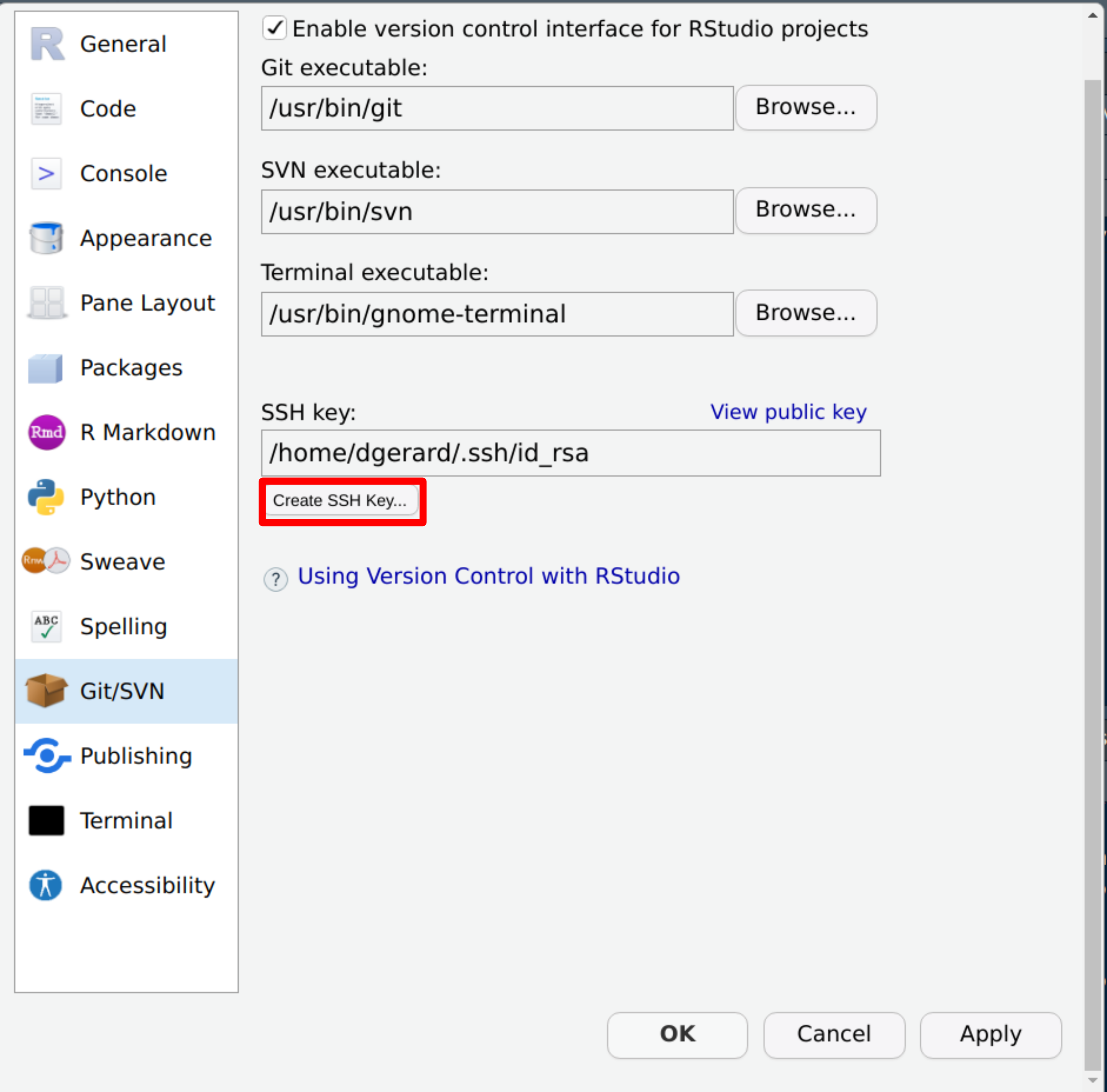 Create RSA Key